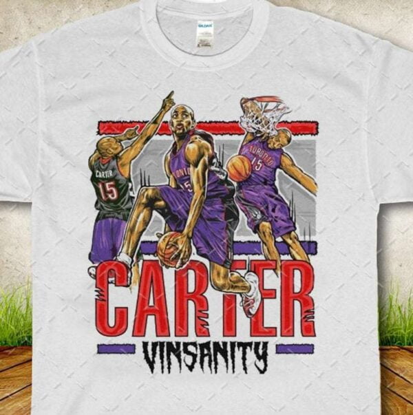 Vince Carter NBA Vinsanity Dunk Contest T Shirt