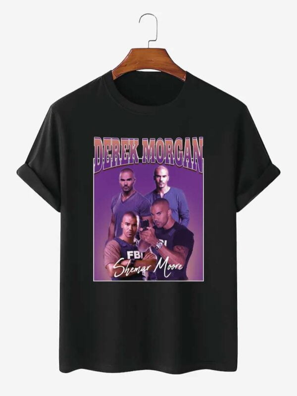 Vintage Derek Morgan Criminal Minds Unisex T Shirt