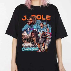 Vintage J Cole Rapper Crooked Smile Classic T Shirt