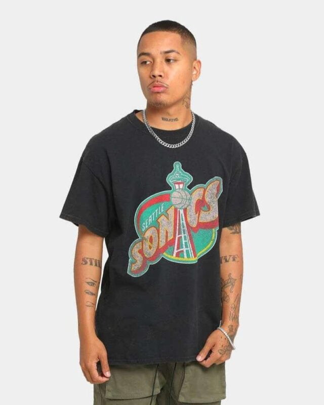 Vintage Seattle Supersonics Sonics NBA Basketball T Shirt - Best of Pop ...