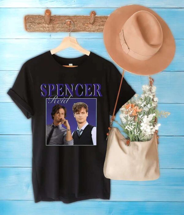 Vintage Spencer Reid Criminal Minds Unisex T Shirt