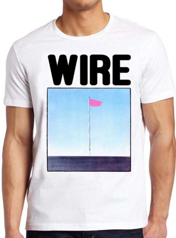 Wire T Shirt Pink Flag