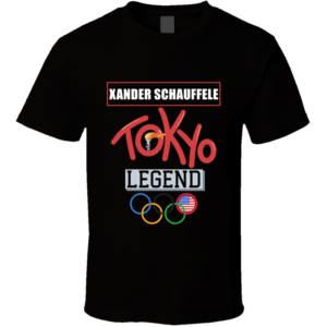Xander Schauffele Tokyo Legend Team Usa Golf Athlete Olympics T Shirt