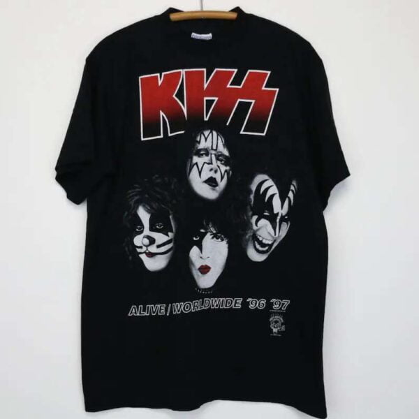 1996 Kiss Alive Worldwide Tour Unisex T Shirt