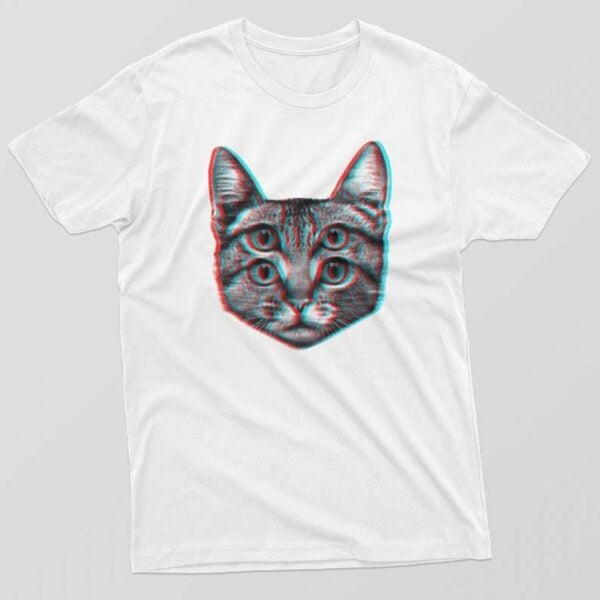 3D Cat Unisex T Shirt