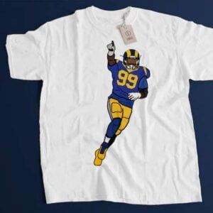 Aaron Donald Sack Celebration NFL Los Angeles Rams Unisex T Shirt