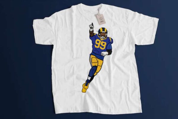 Aaron Donald Sack Celebration NFL Los Angeles Rams Unisex T Shirt