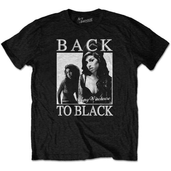 Amy Winehouse Singer Back to Black Unisex T Shirt