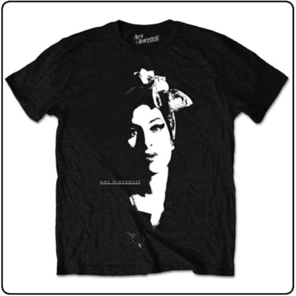 Amy Winehouse Singer Scarf Portrait Unisex T Shirt