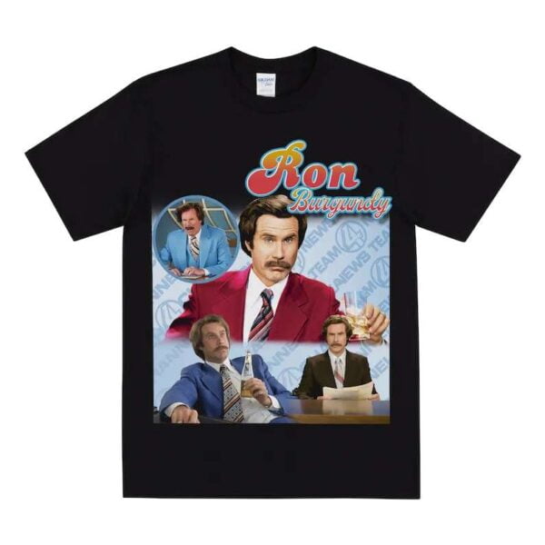 Anchorman The Legend of Ron Burgundy Movie Unisex T Shirt