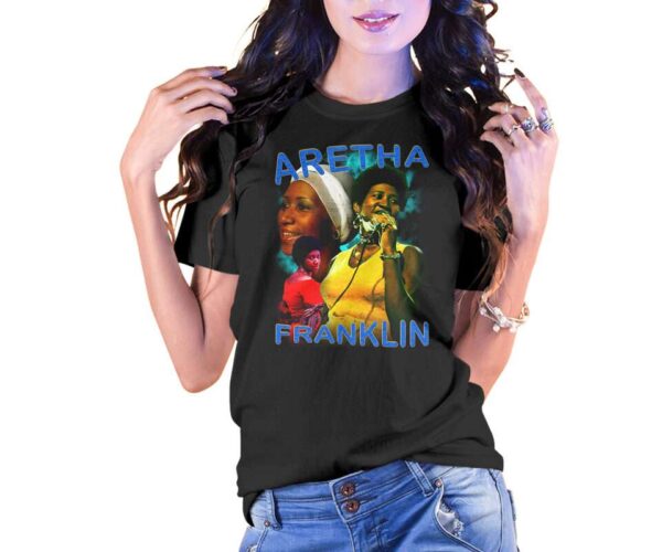 Aretha Franklin Vintage Unisex T Shirt