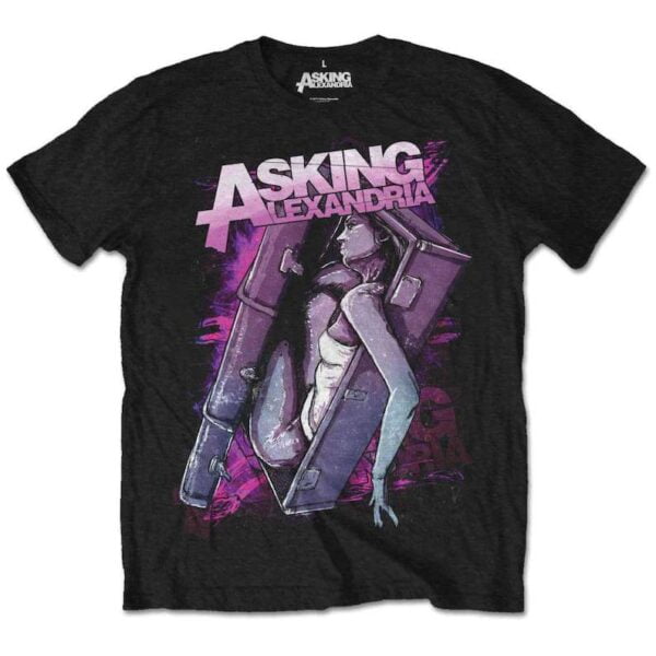 Asking Alexandria Rock Band Coffin Girl Unisex T Shirt