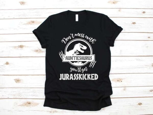 Auntiesaurus Aunt Unisex T Shirt