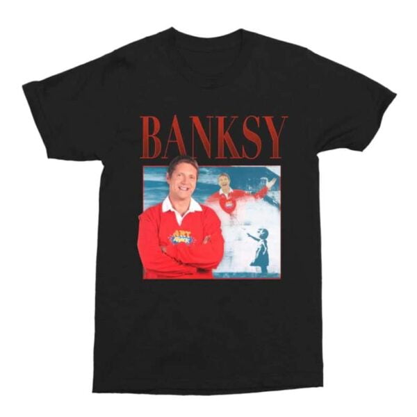 Banksy Neil Buchanan Art Attack Unisex T Shirt