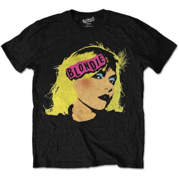 Blondie Band Punk Logo Unisex T Shirt