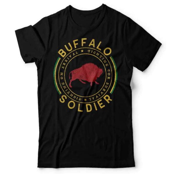 Bob Marley Singer Buffalo Soldier Unisex T Shirt