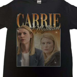 Carrie Mathison Homeland TV Claire Danes Vintage Unisex T Shirt