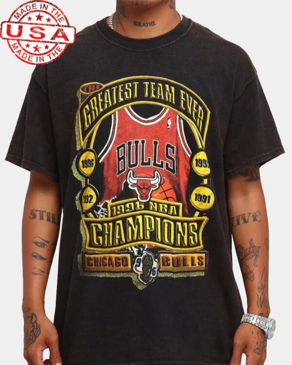 Chicago Bulls Greatest Team Ever Vintage Unisex T Shirt
