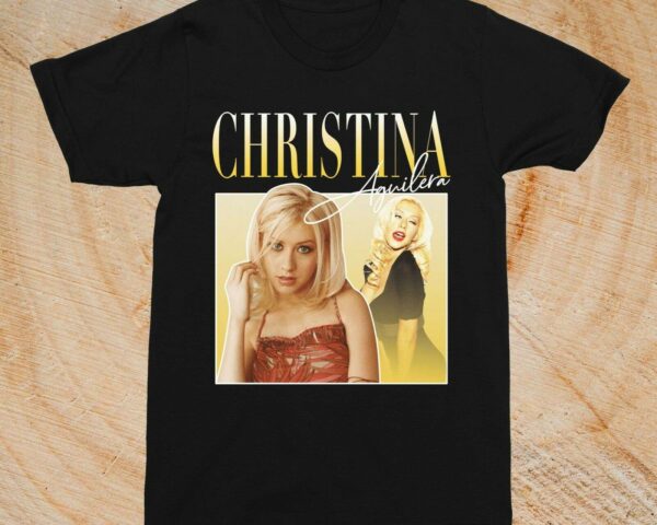 Christina Aguilera Vintage Unisex T Shirt