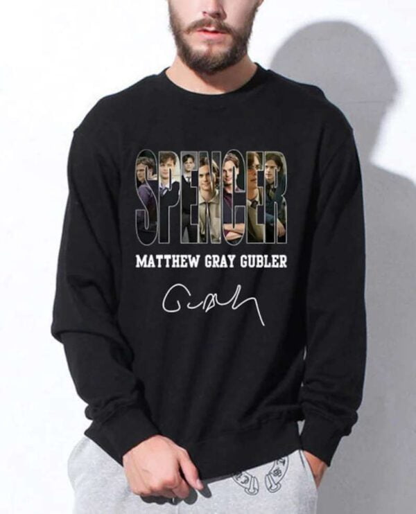 Criminal Minds Spencer Reid Matthew Gray Gubler Sweatshirt Unisex T Shirt
