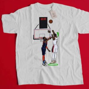 Damian Lillard Green Release over Paul George Unisex T Shirt