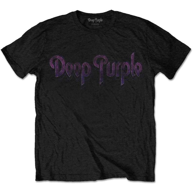 Deep Purple Rock Band Vintage Logo Unisex T Shirt