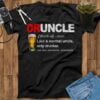Druncle Like A Normal Uncle Only Drunker Handsome And Exceptional Beer Unisex T Shirt