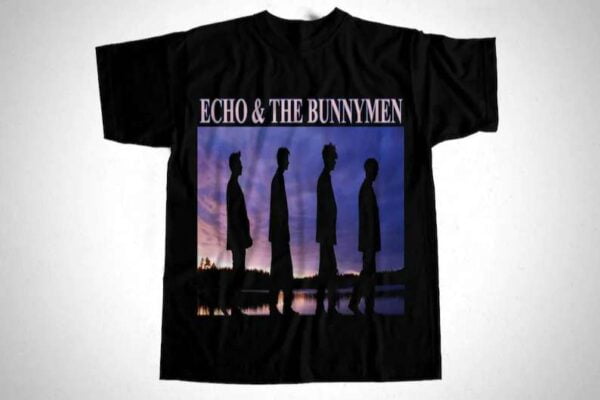 Echo The Bunnymen Rock Band New Wave Post Punk Unisex T Shirt