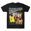 Fab 5 Michigan University Unisex T Shirt 1