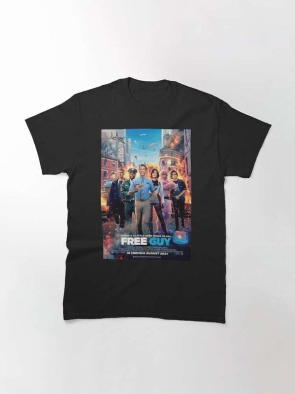 Free Guy Movie Poster Unisex T Shirt