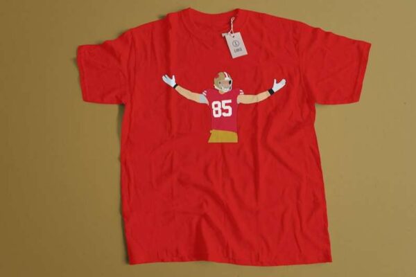 George Kittle Touchdown Celebration San Francisco 49ers NFL Unisex T Shirt