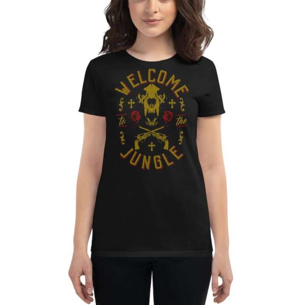 Guns N Roses Rock Band Welcome To The Jungle Unisex T Shirt
