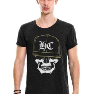 Hard Core Skull Unisex T Shirt