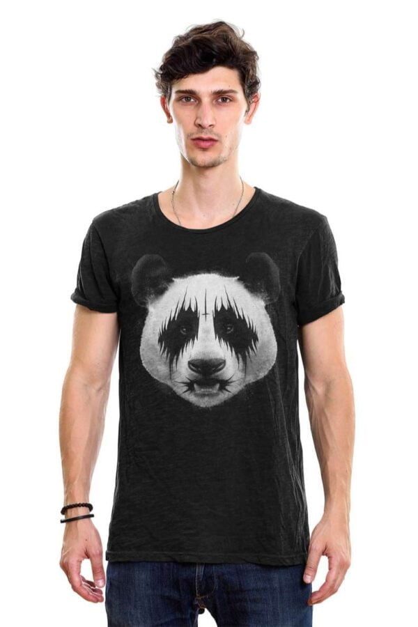 Heavy Metal Panda Unisex T Shirt