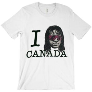 I Love Canada Bret Hart Unisex T Shirt