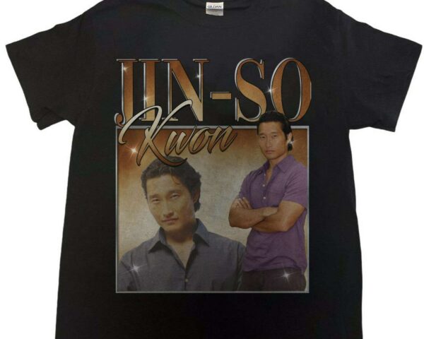 Jin Soo Kwo Lost Daniel Dae Kim Vintage Unisex T Shirt