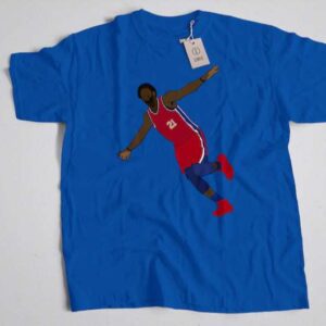 Joel Embiid Airplane Celebration Philadelphia 76ers Unisex T Shirt