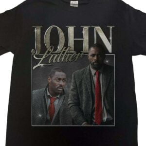 John Luther Idris Elba Luther Vintage Unisex T Shirt
