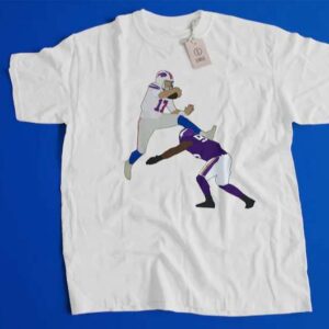 Josh Allen Hurdle Buffalo Bills NFL Unisex T Shirt