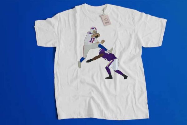 Josh Allen Hurdle Buffalo Bills NFL Unisex T Shirt