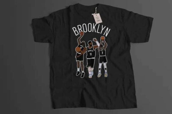 Kevin Durant x Kyrie Irving x Deandre Jordan Brooklyn Nets Unisex T Shirt