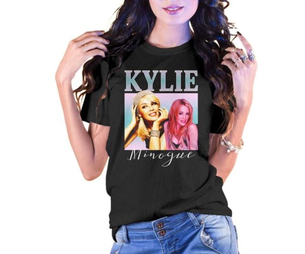 Kylie Minogue Vintage Unisex T Shirt