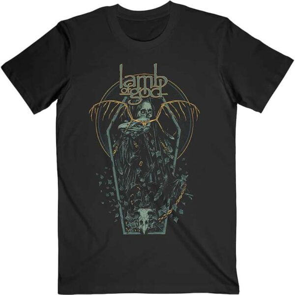 Lamb Of God Band Coffin Kopia Unisex T Shirt