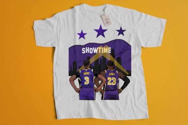 Lebron James x Anthony Davis Showtime in Los Angeles Unisex T Shirt