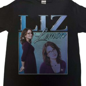 Liz Lemon 30 Rock Tina Fey Vintage Unisex T Shirt