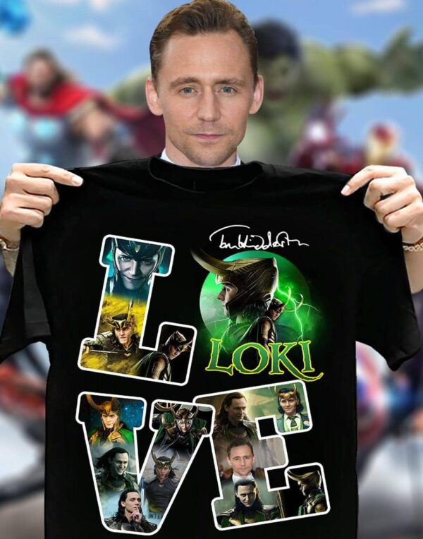 Loki Laufeyson Love T Shirt For Womens and Mens