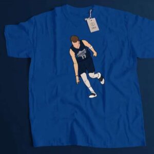 Luka Doncic 77 Dallas Mavericks Basketball Cartoon Unisex T Shirt