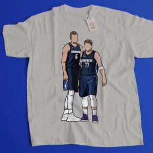 Luka Doncic x Kristaps Porzingis Unisex T Shirt