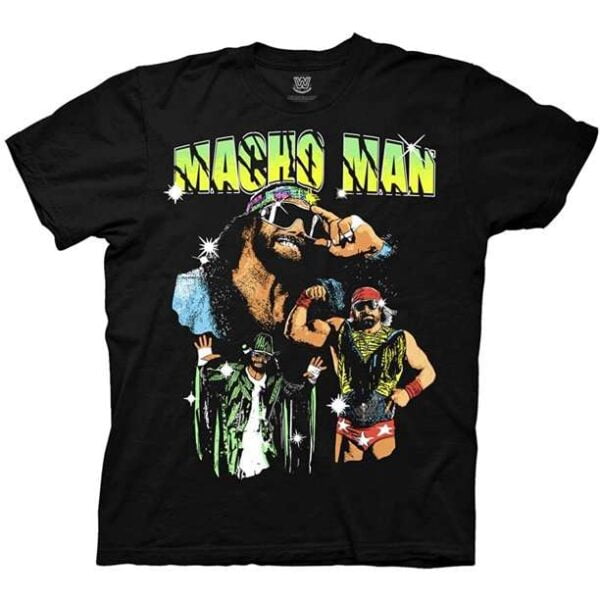Macho Man WWE Classic T Shirt