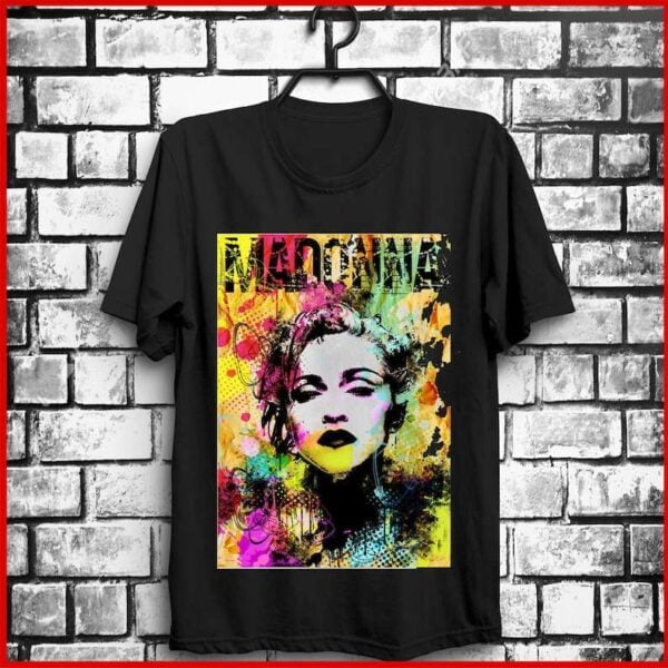 Madonna Color Pop Singer Unisex T Shirt
